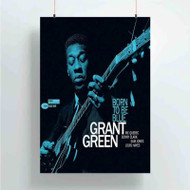 Onyourcases Grant Green Born To Be Blue Custom Poster Silk Poster Wall Decor Best Home Decoration Wall Art Satin Silky Decorative Wallpaper Personalized Wall Hanging 20x14 Inch 24x35 Inch Poster