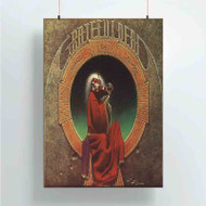 Onyourcases Grateful Dead Blues For Allah Custom Poster Silk Poster Wall Decor Best Home Decoration Wall Art Satin Silky Decorative Wallpaper Personalized Wall Hanging 20x14 Inch 24x35 Inch Poster