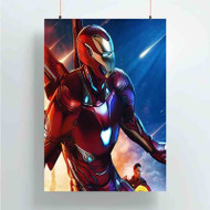 Onyourcases Iron Man Trending Custom Poster Silk Poster Wall Decor Best Home Decoration Wall Art Satin Silky Decorative Wallpaper Personalized Wall Hanging 20x14 Inch 24x35 Inch Poster