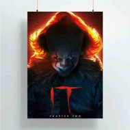Onyourcases IT Chapter 2 Movie Custom Poster Silk Poster Wall Decor Best Home Decoration Wall Art Satin Silky Decorative Wallpaper Personalized Wall Hanging 20x14 Inch 24x35 Inch Poster