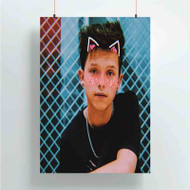 Onyourcases jacob sartorius 2 Trending Custom Poster Silk Poster Wall Decor Best Home Decoration Wall Art Satin Silky Decorative Wallpaper Personalized Wall Hanging 20x14 Inch 24x35 Inch Poster