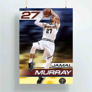 Onyourcases Jamal Murray Denver Nuggets NBA Custom Poster Silk Poster Wall Decor Best Home Decoration Wall Art Satin Silky Decorative Wallpaper Personalized Wall Hanging 20x14 Inch 24x35 Inch Poster