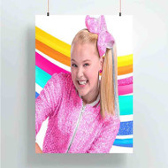 Onyourcases jojo siwa Trending Custom Poster Silk Poster Wall Decor Best Home Decoration Wall Art Satin Silky Decorative Wallpaper Personalized Wall Hanging 20x14 Inch 24x35 Inch Poster