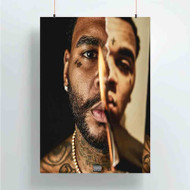 Onyourcases Kevin Gates I m Him Custom Poster Silk Poster Wall Decor Best Home Decoration Wall Art Satin Silky Decorative Wallpaper Personalized Wall Hanging 20x14 Inch 24x35 Inch Poster