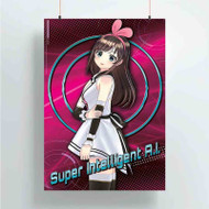 Onyourcases Kizuna Ai Custom Poster Silk Poster Wall Decor Best Home Decoration Wall Art Satin Silky Decorative Wallpaper Personalized Wall Hanging 20x14 Inch 24x35 Inch Poster