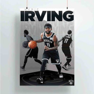 Onyourcases Kyrie Irving Brooklyn Nets NBA Custom Poster Silk Poster Wall Decor Best Home Decoration Wall Art Satin Silky Decorative Wallpaper Personalized Wall Hanging 20x14 Inch 24x35 Inch Poster