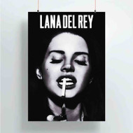 Onyourcases Lana Del Rey Sell Custom Poster Silk Poster Wall Decor Best Home Decoration Wall Art Satin Silky Decorative Wallpaper Personalized Wall Hanging 20x14 Inch 24x35 Inch Poster
