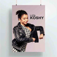 Onyourcases Liza Koshy Sell Custom Poster Silk Poster Wall Decor Best Home Decoration Wall Art Satin Silky Decorative Wallpaper Personalized Wall Hanging 20x14 Inch 24x35 Inch Poster