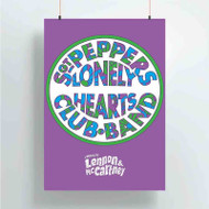 Onyourcases Lonely Hearts John Lennon And Paul Mc Cartney Custom Poster Silk Poster Wall Decor Best Home Decoration Wall Art Satin Silky Decorative Wallpaper Personalized Wall Hanging 20x14 Inch 24x35 Inch Poster