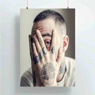 Onyourcases mac miller Sell Custom Poster Silk Poster Wall Decor Best Home Decoration Wall Art Satin Silky Decorative Wallpaper Personalized Wall Hanging 20x14 Inch 24x35 Inch Poster