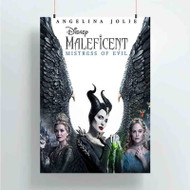 Onyourcases Maleficent Mistress of Evil Custom Poster Silk Poster Wall Decor Best Home Decoration Wall Art Satin Silky Decorative Wallpaper Personalized Wall Hanging 20x14 Inch 24x35 Inch Poster