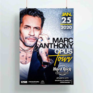 Onyourcases Marc Anthony Opus Tour Custom Poster Silk Poster Wall Decor Best Home Decoration Wall Art Satin Silky Decorative Wallpaper Personalized Wall Hanging 20x14 Inch 24x35 Inch Poster
