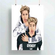 Onyourcases Martinez Twins Trending Custom Poster Silk Poster Wall Decor Best Home Decoration Wall Art Satin Silky Decorative Wallpaper Personalized Wall Hanging 20x14 Inch 24x35 Inch Poster