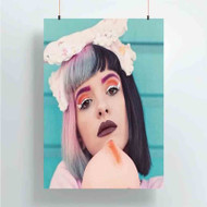 Onyourcases melanie martinez Trending Custom Poster Silk Poster Wall Decor Best Home Decoration Wall Art Satin Silky Decorative Wallpaper Personalized Wall Hanging 20x14 Inch 24x35 Inch Poster