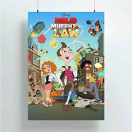 Onyourcases Milo Murphy s Law Custom Poster Silk Poster Wall Decor Best Home Decoration Wall Art Satin Silky Decorative Wallpaper Personalized Wall Hanging 20x14 Inch 24x35 Inch Poster