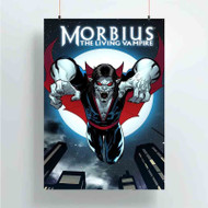Onyourcases Morbius The Living Vampire Trending Custom Poster Silk Poster Wall Decor Best Home Decoration Wall Art Satin Silky Decorative Wallpaper Personalized Wall Hanging 20x14 Inch 24x35 Inch Poster
