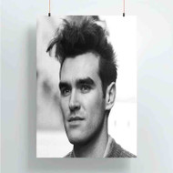 Onyourcases morrissey Trending Custom Poster Silk Poster Wall Decor Best Home Decoration Wall Art Satin Silky Decorative Wallpaper Personalized Wall Hanging 20x14 Inch 24x35 Inch Poster
