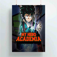 Onyourcases my hero academia Sell Custom Poster Silk Poster Wall Decor Best Home Decoration Wall Art Satin Silky Decorative Wallpaper Personalized Wall Hanging 20x14 Inch 24x35 Inch Poster