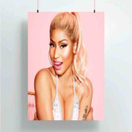 Onyourcases Nicki Minaj Sell Custom Poster Silk Poster Wall Decor Best Home Decoration Wall Art Satin Silky Decorative Wallpaper Personalized Wall Hanging 20x14 Inch 24x35 Inch Poster