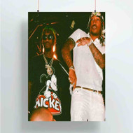 Onyourcases Oh Yeah Future Feat Offset Custom Poster Silk Poster Wall Decor Best Home Decoration Wall Art Satin Silky Decorative Wallpaper Personalized Wall Hanging 20x14 Inch 24x35 Inch Poster