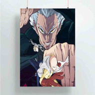 Onyourcases One Punch Man Season 2 Trending Custom Poster Silk Poster Wall Decor Best Home Decoration Wall Art Satin Silky Decorative Wallpaper Personalized Wall Hanging 20x14 Inch 24x35 Inch Poster