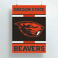 Onyourcases Oregon State University Custom Poster Silk Poster Wall Decor Best Home Decoration Wall Art Satin Silky Decorative Wallpaper Personalized Wall Hanging 20x14 Inch 24x35 Inch Poster