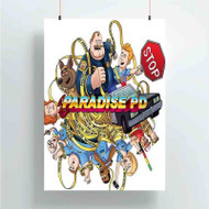 Onyourcases Paradise PD Sell Custom Poster Silk Poster Wall Decor Best Home Decoration Wall Art Satin Silky Decorative Wallpaper Personalized Wall Hanging 20x14 Inch 24x35 Inch Poster