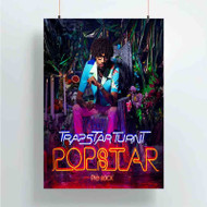 Onyourcases Pn B Rock Trapstar Turnt Popstar Custom Poster Silk Poster Wall Decor Best Home Decoration Wall Art Satin Silky Decorative Wallpaper Personalized Wall Hanging 20x14 Inch 24x35 Inch Poster