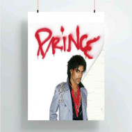 Onyourcases Prince Originals Custom Poster Silk Poster Wall Decor Best Home Decoration Wall Art Satin Silky Decorative Wallpaper Personalized Wall Hanging 20x14 Inch 24x35 Inch Poster