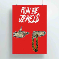 Onyourcases Run The Jewels Custom Poster Silk Poster Wall Decor Best Home Decoration Wall Art Satin Silky Decorative Wallpaper Personalized Wall Hanging 20x14 Inch 24x35 Inch Poster