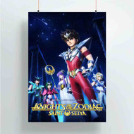 Onyourcases Saint Seiya Knights Of The Zodiac Custom Poster Silk Poster Wall Decor Best Home Decoration Wall Art Satin Silky Decorative Wallpaper Personalized Wall Hanging 20x14 Inch 24x35 Inch Poster