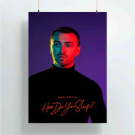 Onyourcases Sam Smith How Do You Sleep Custom Poster Silk Poster Wall Decor Best Home Decoration Wall Art Satin Silky Decorative Wallpaper Personalized Wall Hanging 20x14 Inch 24x35 Inch Poster