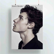 Onyourcases Shawn Mendes Trending Custom Poster Silk Poster Wall Decor Best Home Decoration Wall Art Satin Silky Decorative Wallpaper Personalized Wall Hanging 20x14 Inch 24x35 Inch Poster