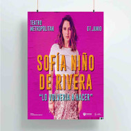 Onyourcases Sofia Ni o De Rivera Lo Volveria a Hacer Custom Poster Silk Poster Wall Decor Best Home Decoration Wall Art Satin Silky Decorative Wallpaper Personalized Wall Hanging 20x14 Inch 24x35 Inch Poster