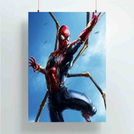 Onyourcases Spider Man Custom Poster Silk Poster Wall Decor Best Home Decoration Wall Art Satin Silky Decorative Wallpaper Personalized Wall Hanging 20x14 Inch 24x35 Inch Poster