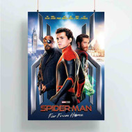 Onyourcases Spider Man Far From Home 2 Trending Custom Poster Silk Poster Wall Decor Best Home Decoration Wall Art Satin Silky Decorative Wallpaper Personalized Wall Hanging 20x14 Inch 24x35 Inch Poster