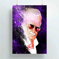 Onyourcases Stan Lee Trending Custom Poster Silk Poster Wall Decor Best Home Decoration Wall Art Satin Silky Decorative Wallpaper Personalized Wall Hanging 20x14 Inch 24x35 Inch Poster