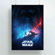 Onyourcases Star Wars The Rise of Skywalker Custom Poster Silk Poster Wall Decor Best Home Decoration Wall Art Satin Silky Decorative Wallpaper Personalized Wall Hanging 20x14 Inch 24x35 Inch Poster