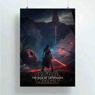 Onyourcases Star Wars The Rise of Skywalker Sell Custom Poster Silk Poster Wall Decor Best Home Decoration Wall Art Satin Silky Decorative Wallpaper Personalized Wall Hanging 20x14 Inch 24x35 Inch Poster