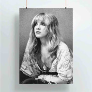 Onyourcases Stevie Nicks Trending Custom Poster Silk Poster Wall Decor Best Home Decoration Wall Art Satin Silky Decorative Wallpaper Personalized Wall Hanging 20x14 Inch 24x35 Inch Poster