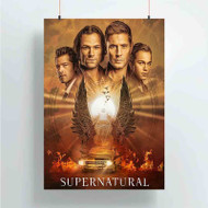 Onyourcases Supernatural Season 15 Custom Poster Silk Poster Wall Decor Best Home Decoration Wall Art Satin Silky Decorative Wallpaper Personalized Wall Hanging 20x14 Inch 24x35 Inch Poster