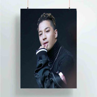 Onyourcases taeyang bigbang Custom Poster Silk Poster Wall Decor Best Home Decoration Wall Art Satin Silky Decorative Wallpaper Personalized Wall Hanging 20x14 Inch 24x35 Inch Poster