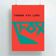 Onyourcases tanner fox Trending Custom Poster Silk Poster Wall Decor Best Home Decoration Wall Art Satin Silky Decorative Wallpaper Personalized Wall Hanging 20x14 Inch 24x35 Inch Poster