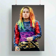 Onyourcases Tekashi 6ix9ine Sell Custom Poster Silk Poster Wall Decor Best Home Decoration Wall Art Satin Silky Decorative Wallpaper Personalized Wall Hanging 20x14 Inch 24x35 Inch Poster