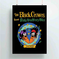 Onyourcases The Black Crowes Custom Poster Silk Poster Wall Decor Best Home Decoration Wall Art Satin Silky Decorative Wallpaper Personalized Wall Hanging 20x14 Inch 24x35 Inch Poster