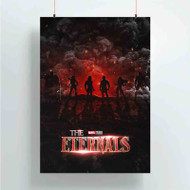Onyourcases The Eternals Custom Poster Silk Poster Wall Decor Best Home Decoration Wall Art Satin Silky Decorative Wallpaper Personalized Wall Hanging 20x14 Inch 24x35 Inch Poster