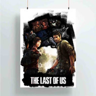 Onyourcases The Last of Us Trending Custom Poster Silk Poster Wall Decor Best Home Decoration Wall Art Satin Silky Decorative Wallpaper Personalized Wall Hanging 20x14 Inch 24x35 Inch Poster