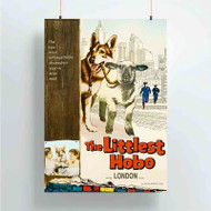 Onyourcases The Littlest Hobo Custom Poster Silk Poster Wall Decor Best Home Decoration Wall Art Satin Silky Decorative Wallpaper Personalized Wall Hanging 20x14 Inch 24x35 Inch Poster