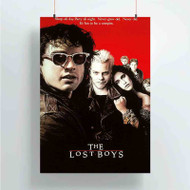 Onyourcases The Lost Boys Custom Poster Silk Poster Wall Decor Best Home Decoration Wall Art Satin Silky Decorative Wallpaper Personalized Wall Hanging 20x14 Inch 24x35 Inch Poster