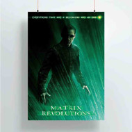 Onyourcases The Matrix Revolutions Custom Poster Silk Poster Wall Decor Best Home Decoration Wall Art Satin Silky Decorative Wallpaper Personalized Wall Hanging 20x14 Inch 24x35 Inch Poster